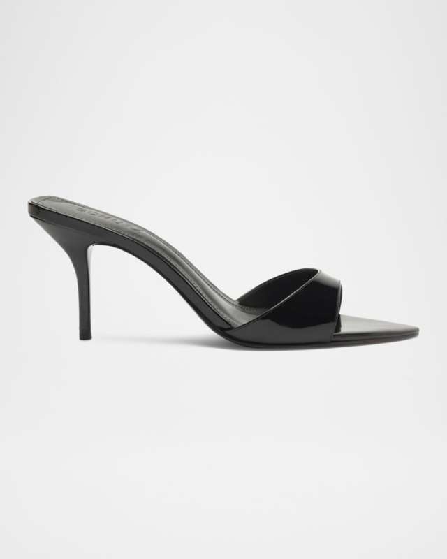 Elodie Patent Stiletto Mule Sandals
